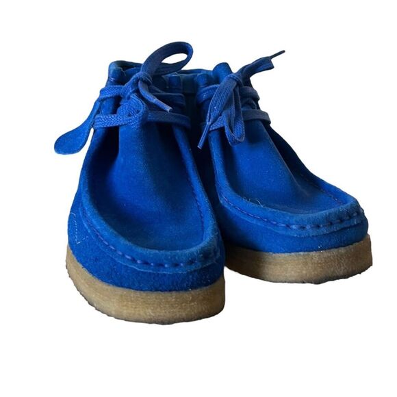 Clarks Blue Ankle Boots - Picture 3 of 10